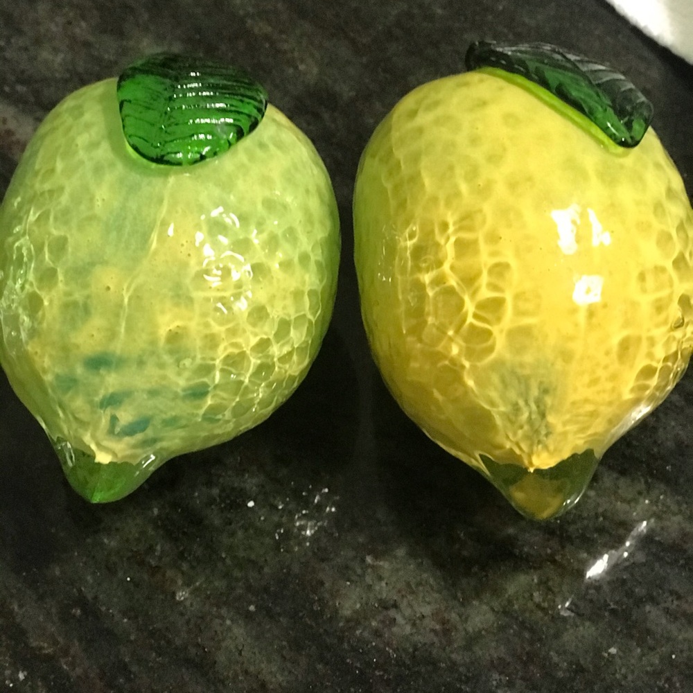 Glass decorative Lemons Hime decor - Picture 6 of 7